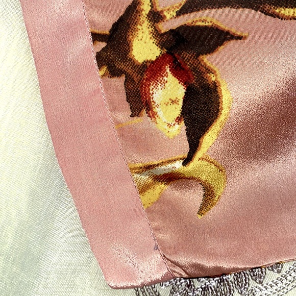 VINCE CAMUTO FLORAL KIMONO-STYLE ROBE SZ S100% POLYESTER - Picture 9 of 13